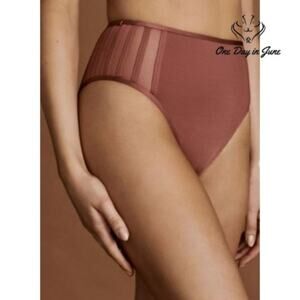 Bcbgmaxazria Behind The Seams High Waist Bikini Bottom Size 6